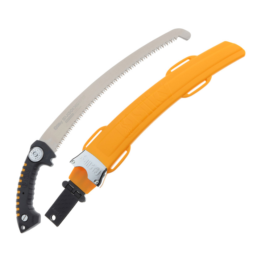Active slide of Sugoi 360 mm Arborist Hand Saw